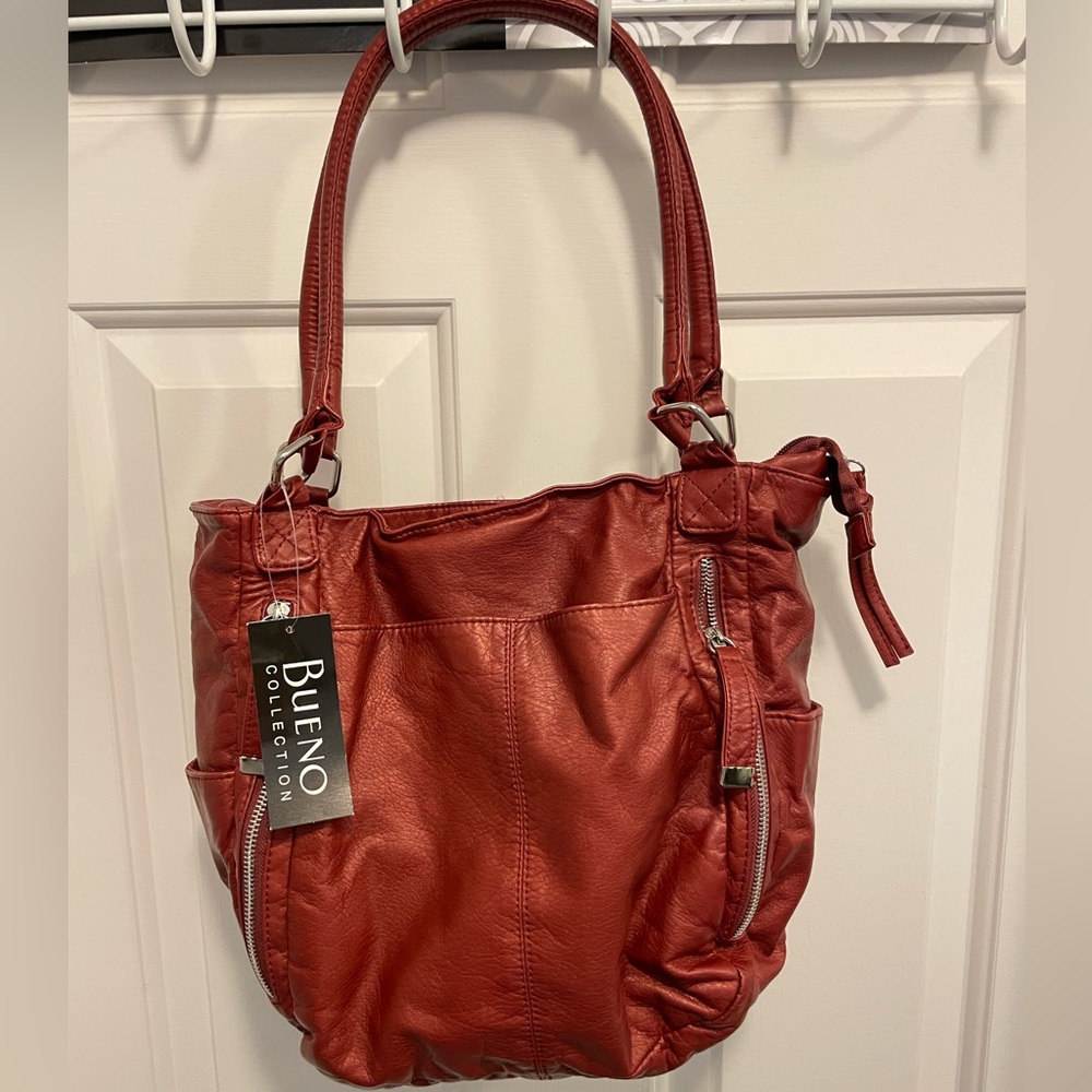 Bueno Collection Vegan leather shoulder bag